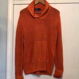 Orange Polo Sweater
